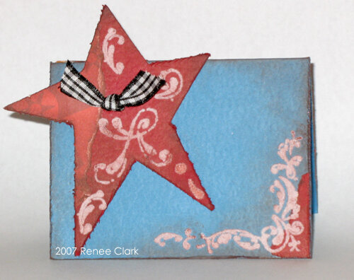 4th of July Place Card - Front