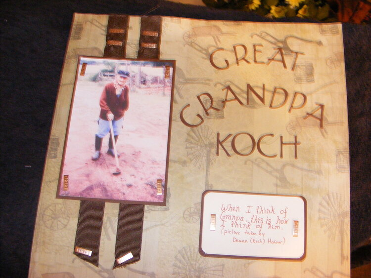 Great Grandpa Harry Koch