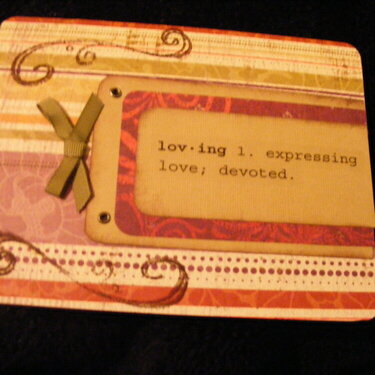 Loving Card