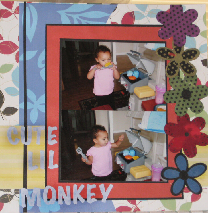 cute lil monkey