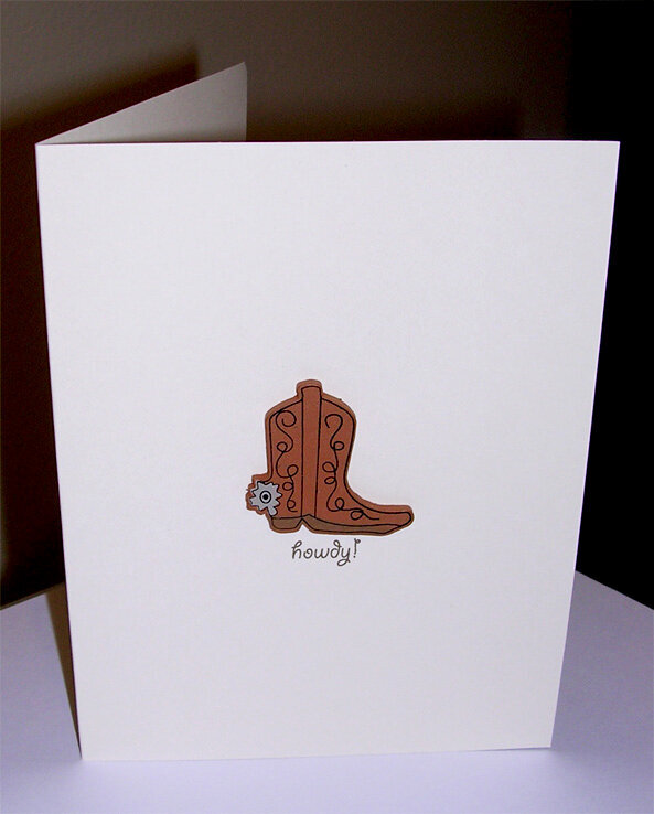 Cards for Troops &quot;Howdy&quot;