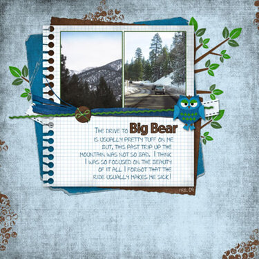Drive to Big Bear