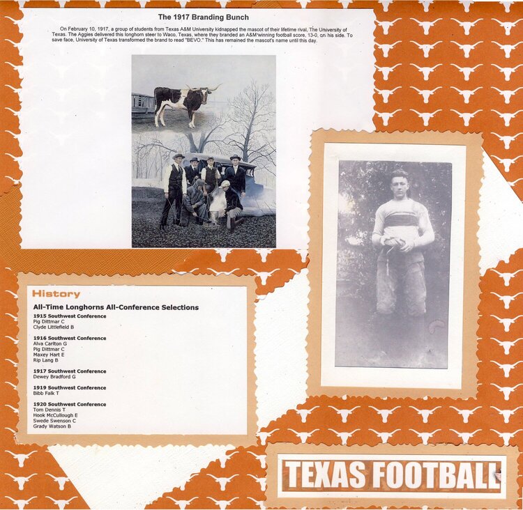 Texas Football - 1917