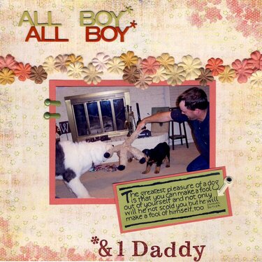 All Boy * 2 &amp; 1 Daddy