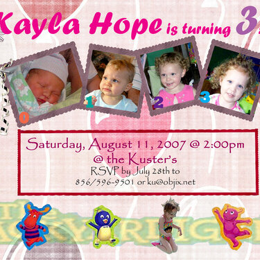 Kayla&#039;s 3rd Invite