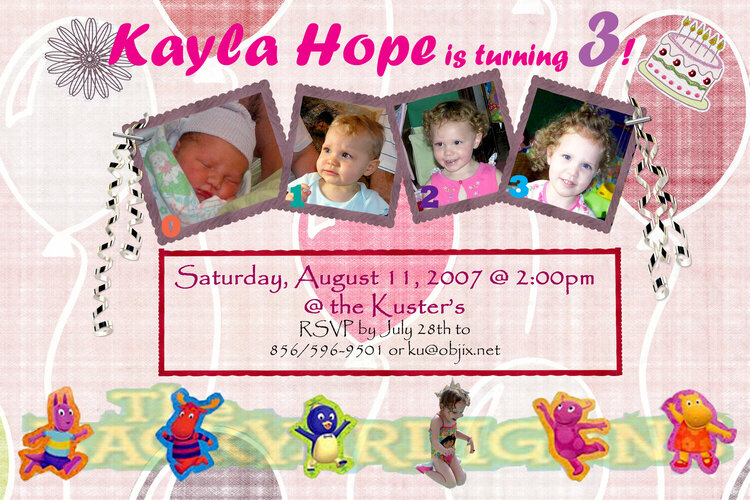 Kayla&#039;s 3rd Invite
