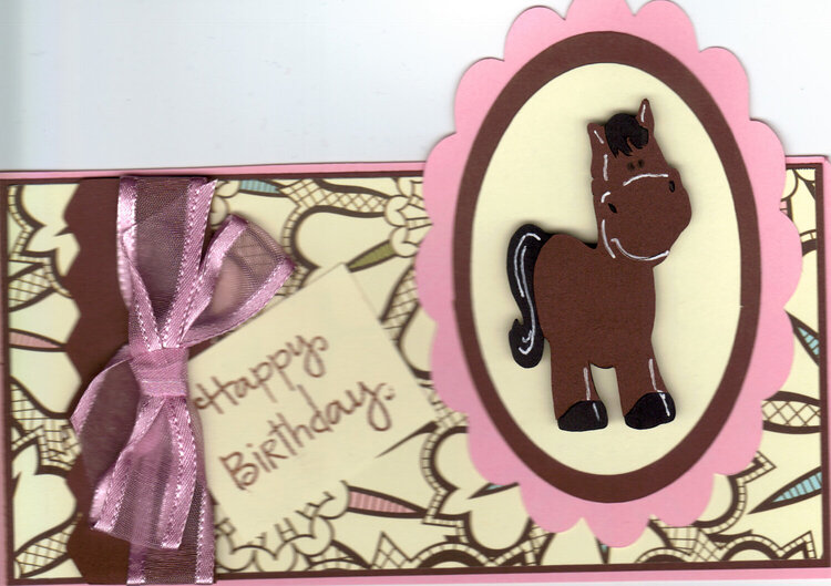 Birthday card for a horse enthusiast