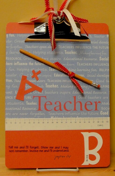 End-of-the-year gift for Teacher