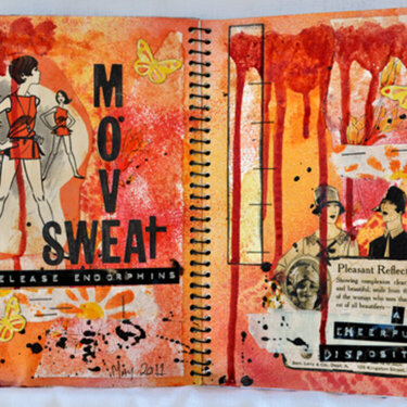Art journal page