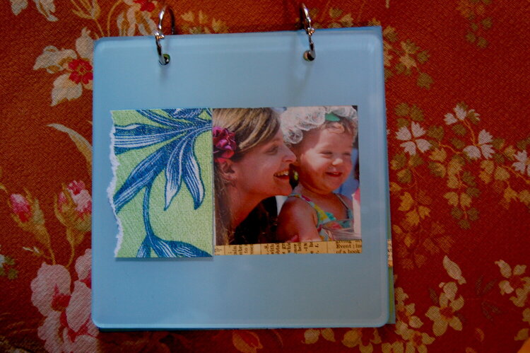 6x6 clear acrylic album