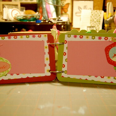 Christmas album pages 2 and 3