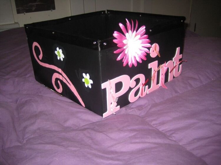 Altered Paint Box- Left
