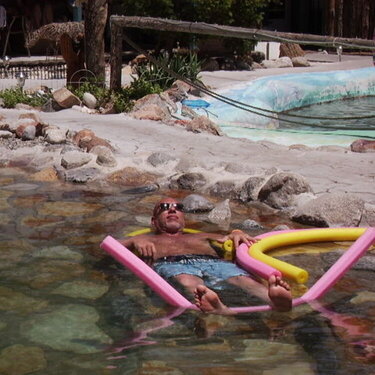 Relaxing At The Mineral Springs