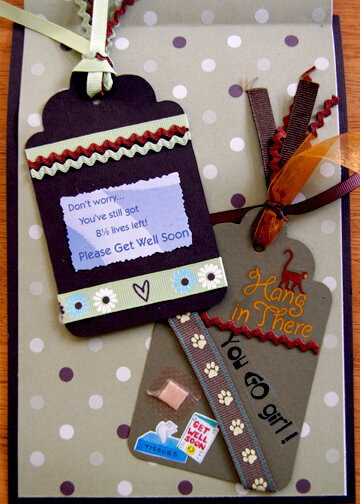 Get Well Card for Sara - Inside Tags