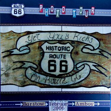 Route 66 - Title Page