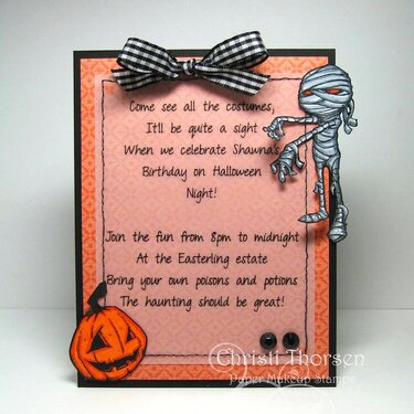 Spooky Halloween Invite