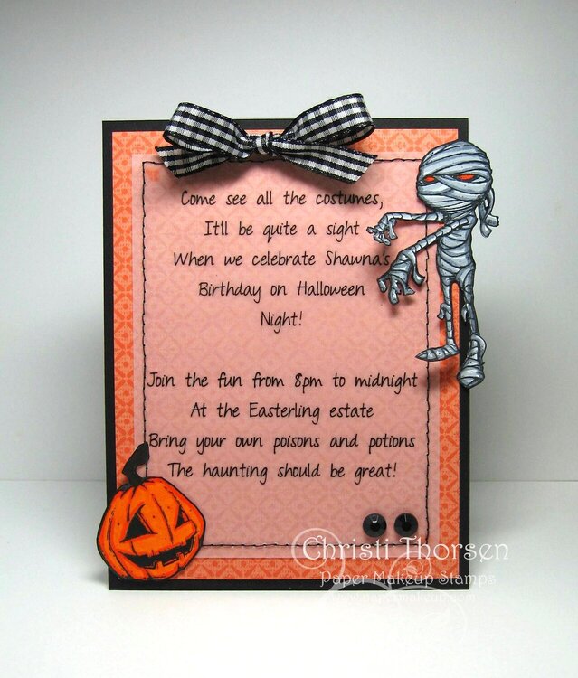 Spooky Halloween Invite