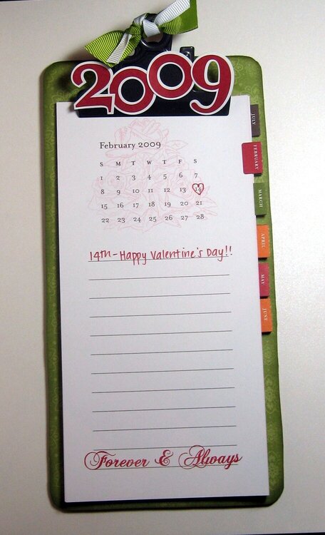 January Blog Hop Create A Calendar