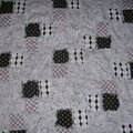 my first quilt, a rag quilt