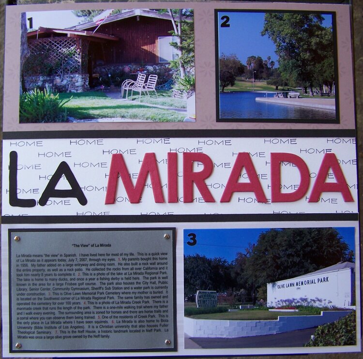 &quot;The View&quot; of La Mirada - Page 1 of 2