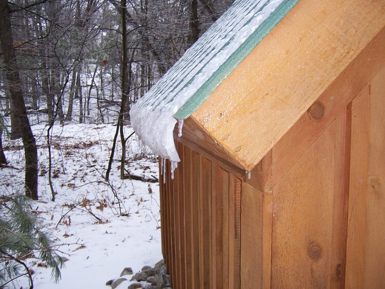 ice off roof