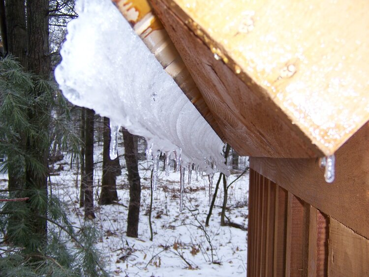 ice off roof