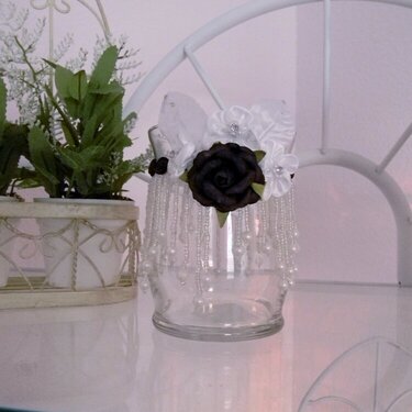 Black &amp; White Jar