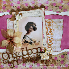 Once Upon A Time -Scraps Of Elegance April