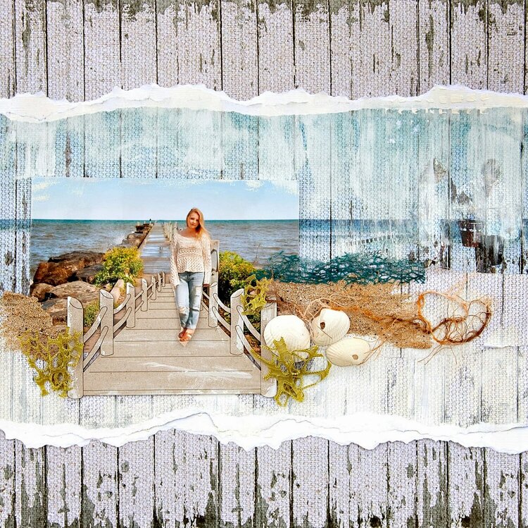 On the Pier - FabScraps