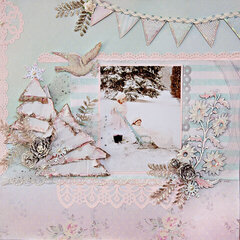 Shabby Winter Forest - Scraps Of Elegance - Dusty Attic