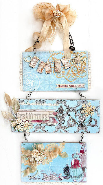 Holiday Wall Hanging - Prima DT