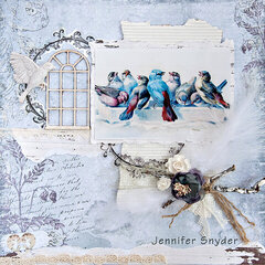 Birds In A Feeder - Scraps Of Elegance