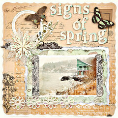 Looking for Signs of Spring - Scraps of Darkness