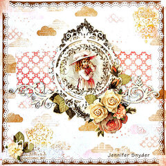 Girl in the Rain - Blue Fern Studios