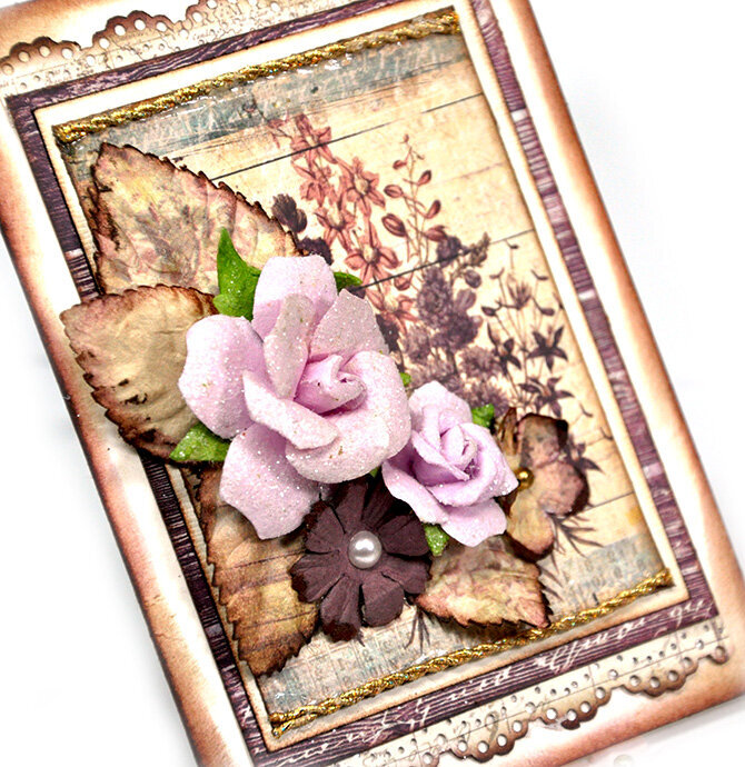 Flowers Card for Prima