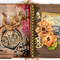 Mini Vintage Album(Pages 5 and 6)- ZVA Creative