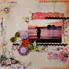 Sunset At the Pier - Scraps Of Darkness