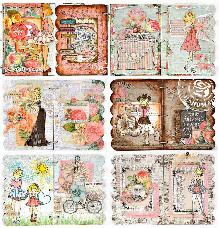 Doll Collection - Mini Album for Prima-Julie Nutting
