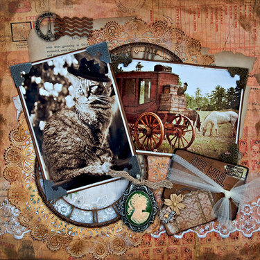 Escape Kitty - Great  Great  Granny Kitty  Scraps Of Darkness