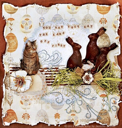 Escape Kitty - Easter Bunny - ZVA Creative