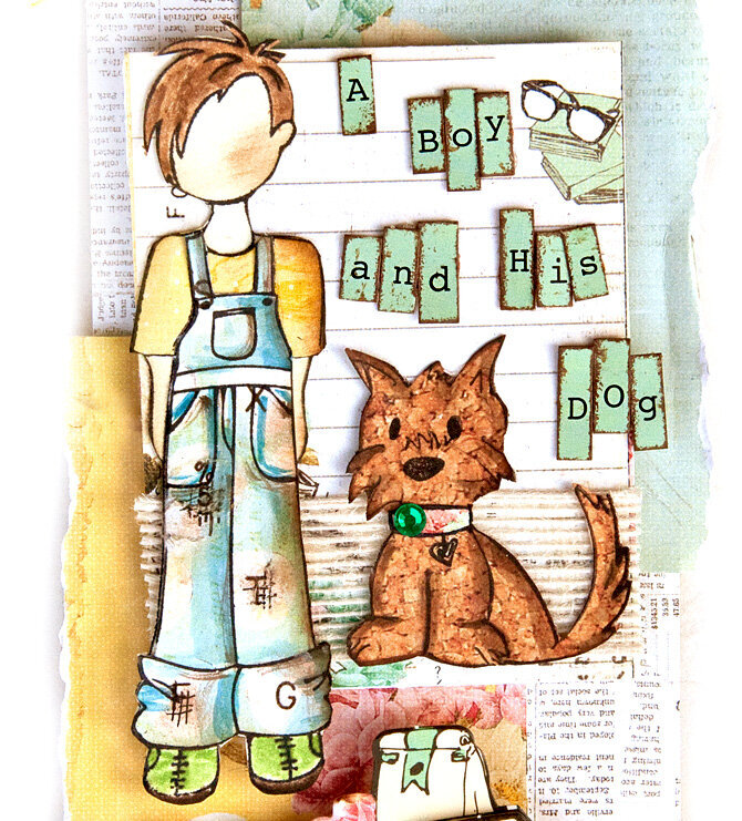 New Prima Julie Nutting Stamps - Toby