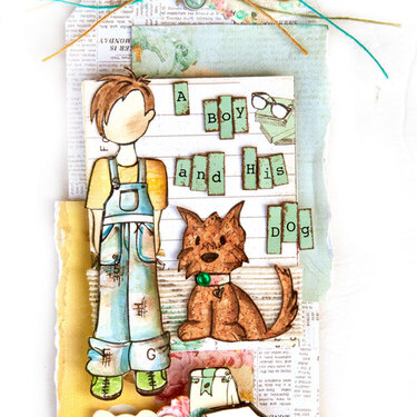 New Prima Julie Nutting Stamps - Toby