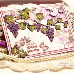 Grapevine Cheery Card