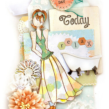 Doll Tag for Relaxation - Prima DT