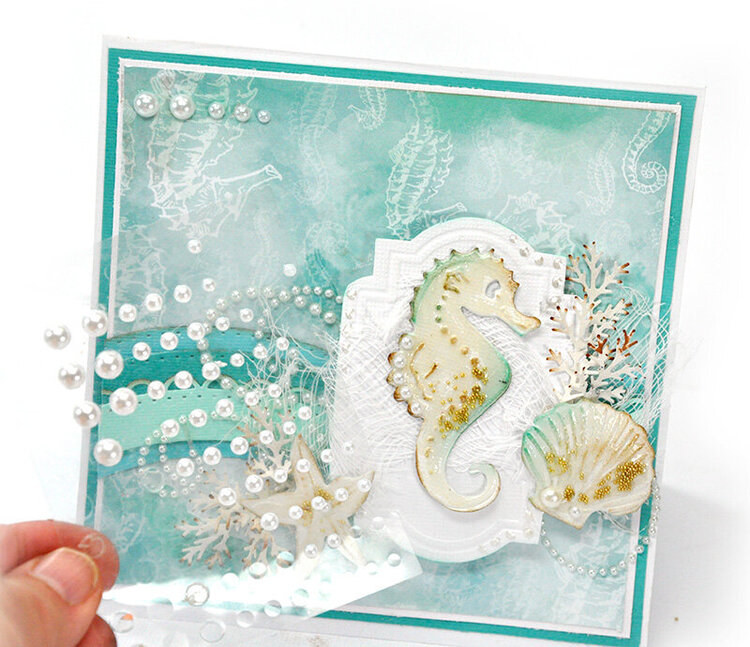 Seaside Seahorse Card