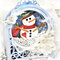 DIY Snowman SnowGlobe shaker card