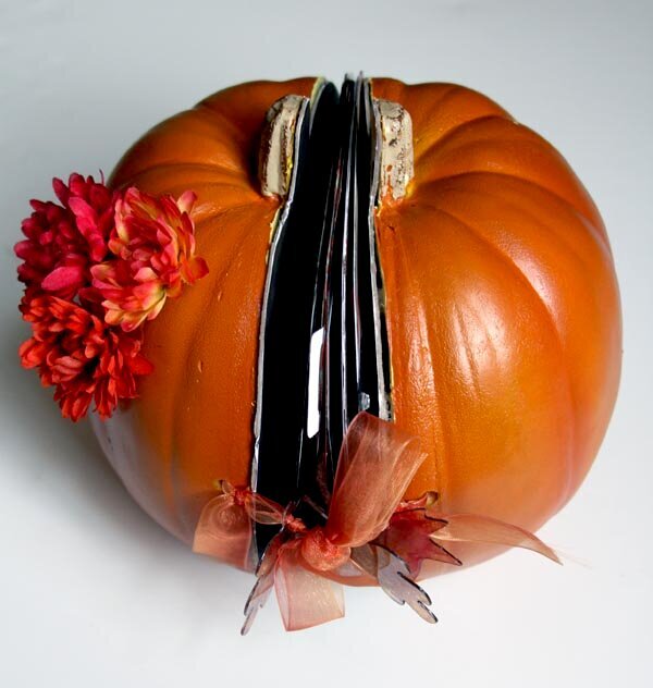 Pumpkin Minibook Outside