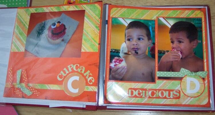 C - Cupcake, D - Delicious
