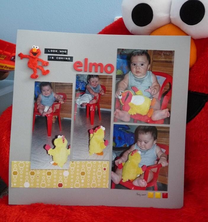 Look who&#039;s coming... ELMO