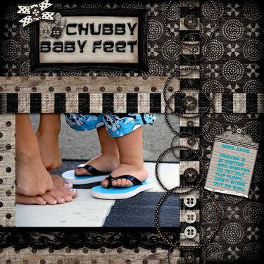 chubby baby feet